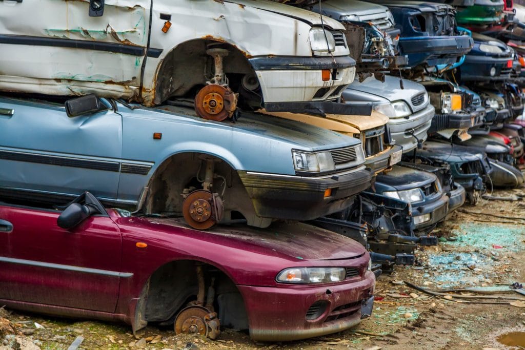 Auto złomowisko